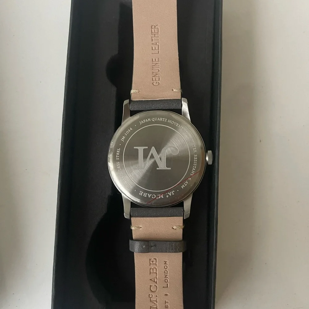 JAMES MCCABE HERITAGE 42 QUARTZ // JM-1034-02 mens watch